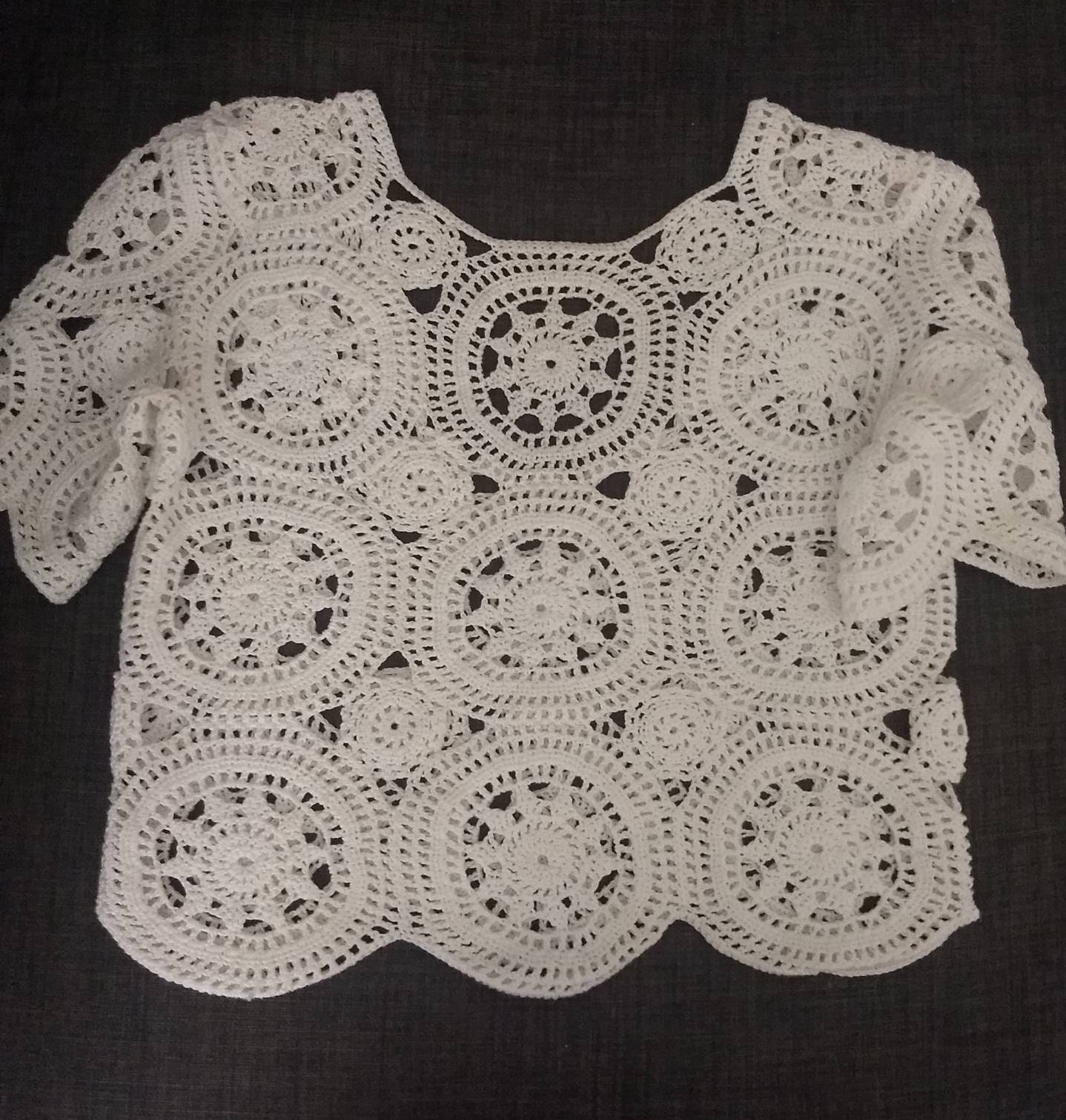 Blusa crochet - España
