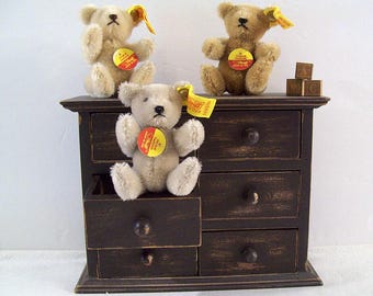 Vintage Steiff Buffalo Bison, Mohair Toy, Limited Edition