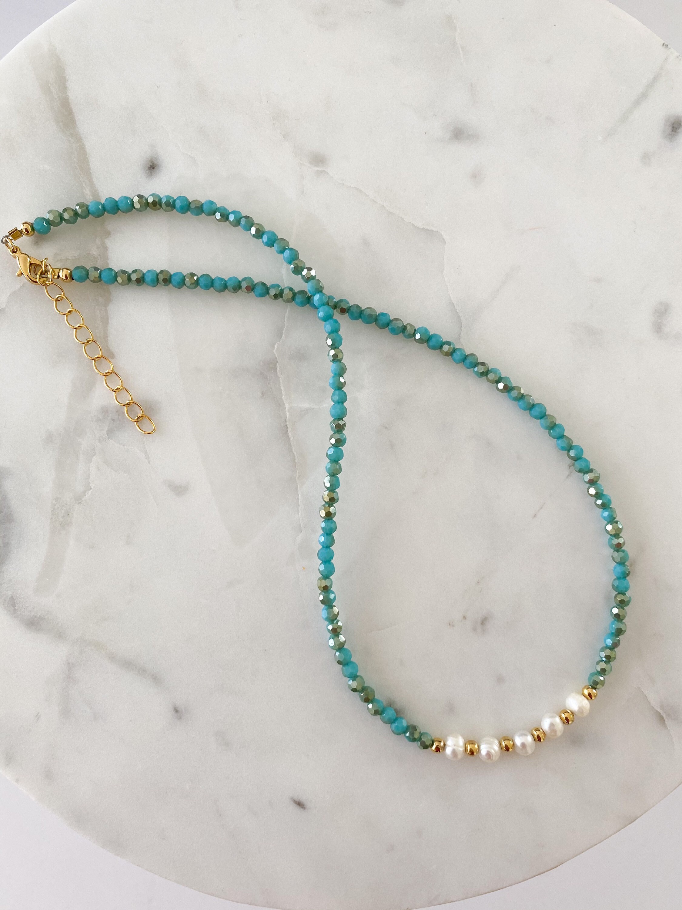 Aquamarine Necklace | Etsy