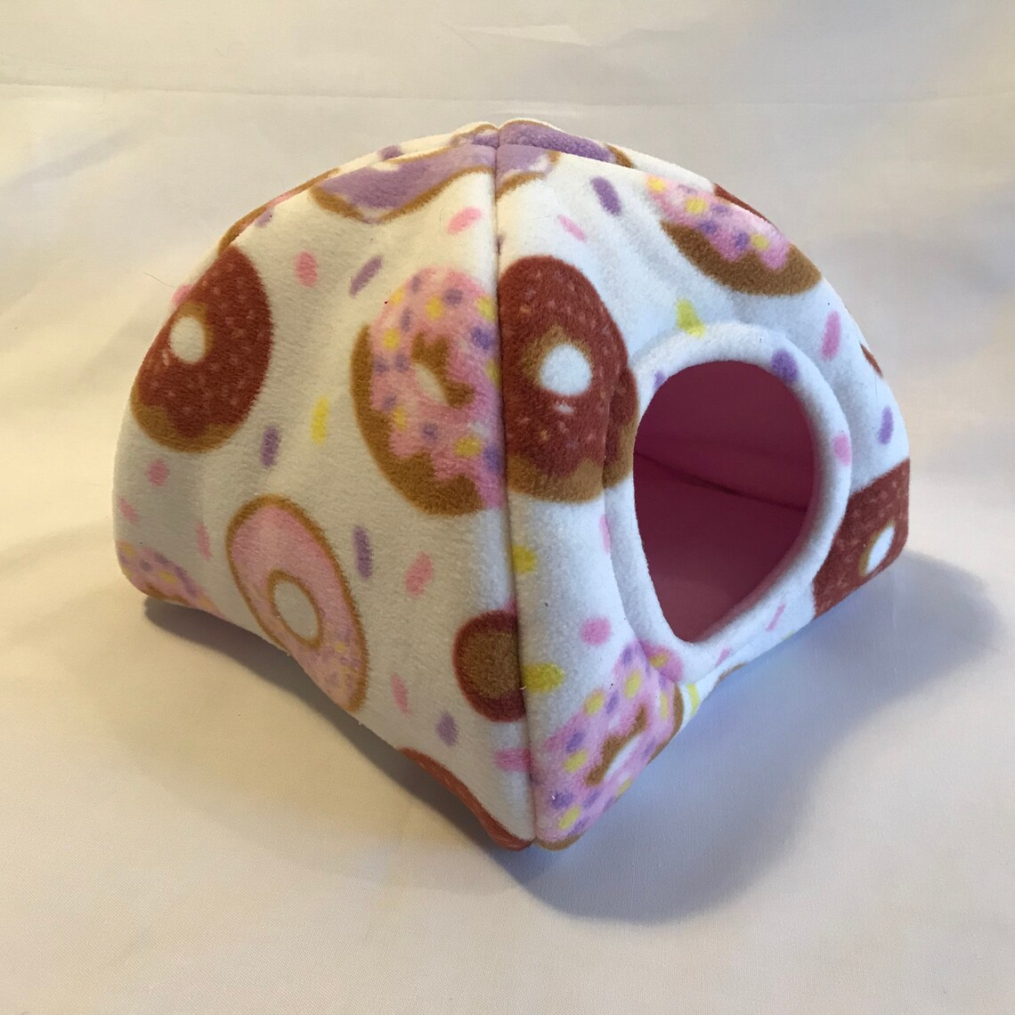 Guinea Pig Beds Large Igloo Doughnut Pink Etsy