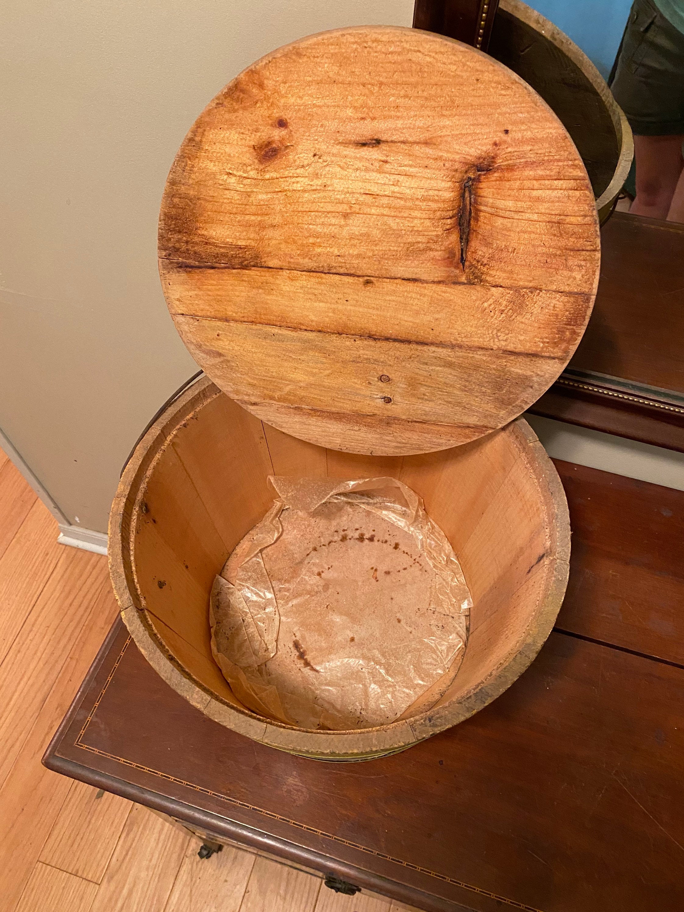 RARE Miles Standish Mince Meat bucket with lid Etsy