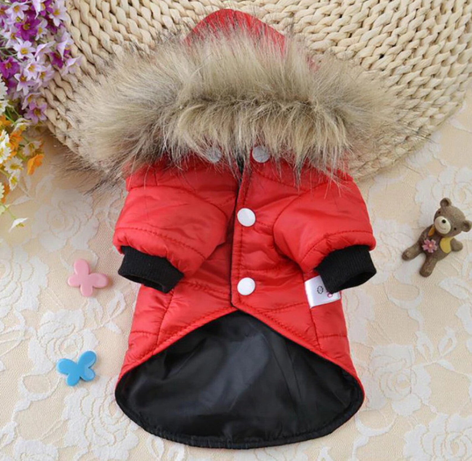 Dog Fur Coats Dog Warm Coats Winter Dog Warm Coats Pet Etsy