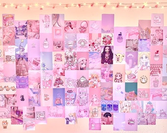 photo Pastel Aesthetic Bedroom Drawing kawaii room decor etsy