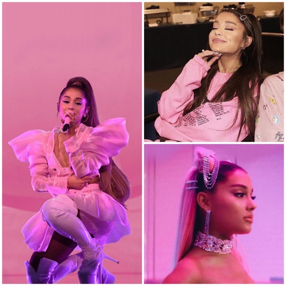 25 Count Ariana Grande Pink Photo Wall Collage Digital Etsy