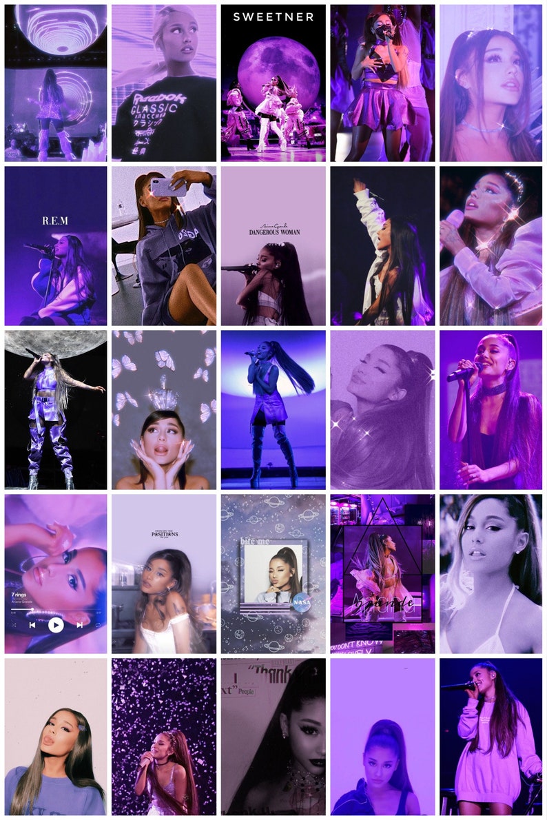 Ariana Grande Aesthetic Room Decor Rainbow Photo Wall - Etsy Canada