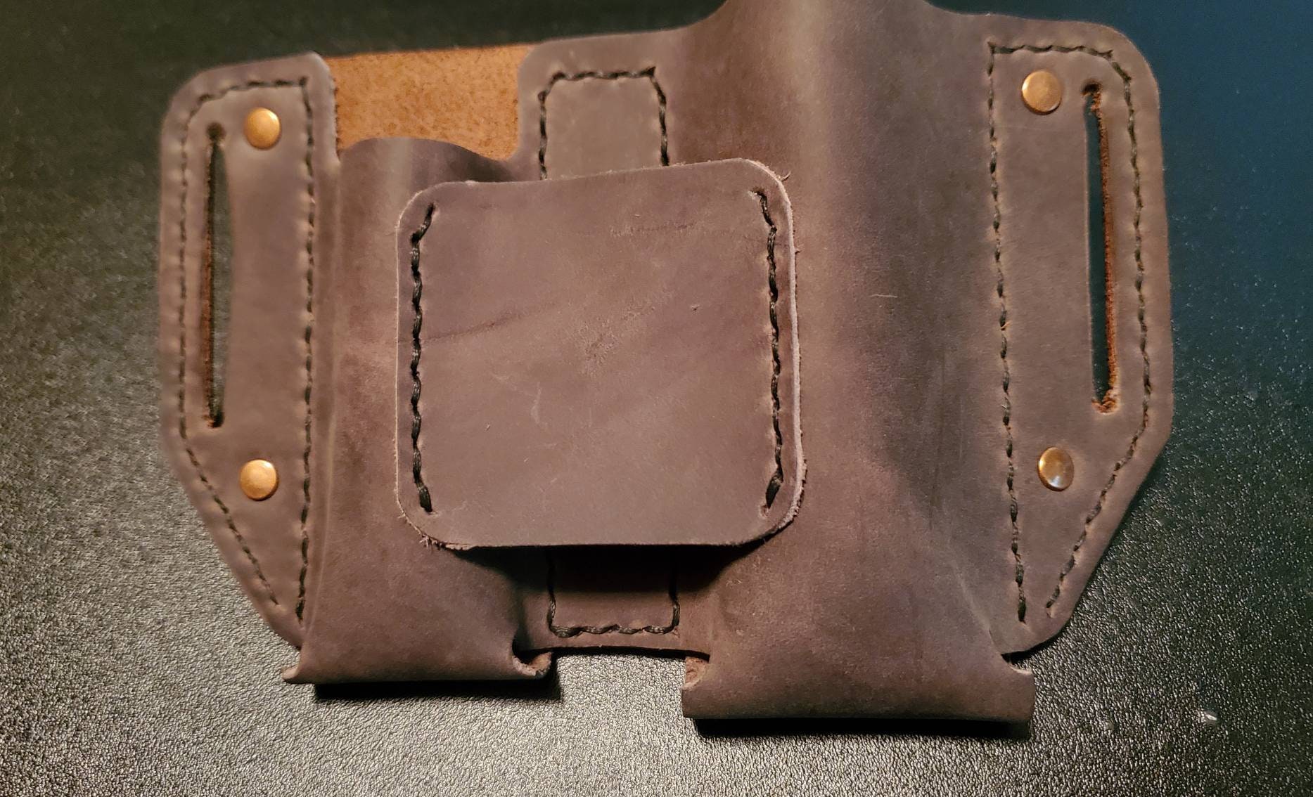 Every Day Carry Leather Belt Organizer EDC Etsy