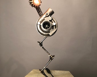 Exclusive Steampunk Piston Lamp