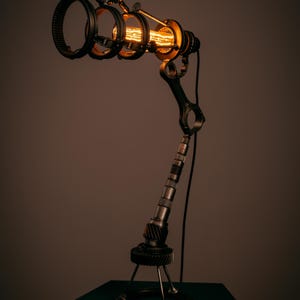 Axle body mechanism lamp