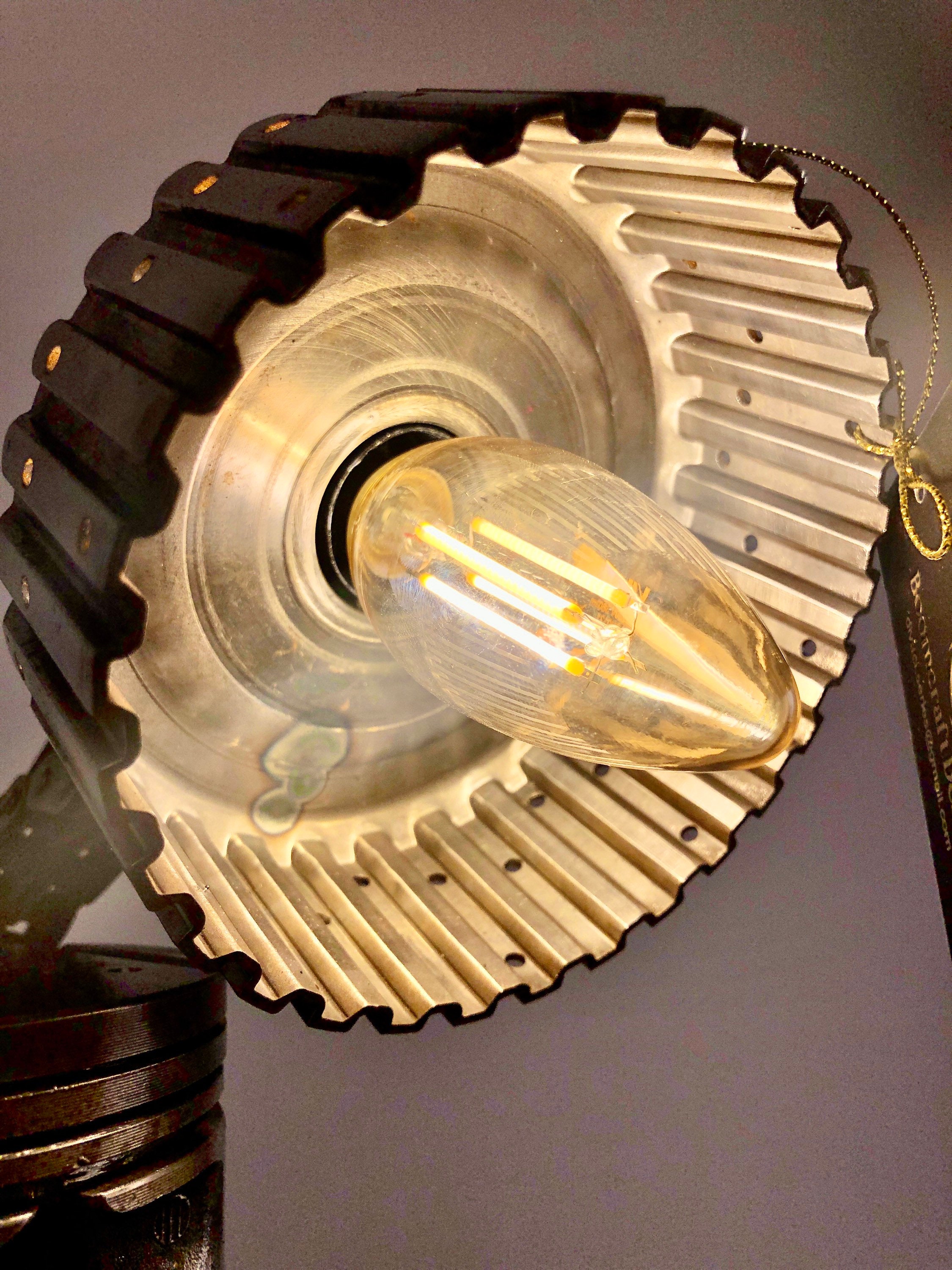 The Aviator Unique Carparts Vintage Lamp Etsy