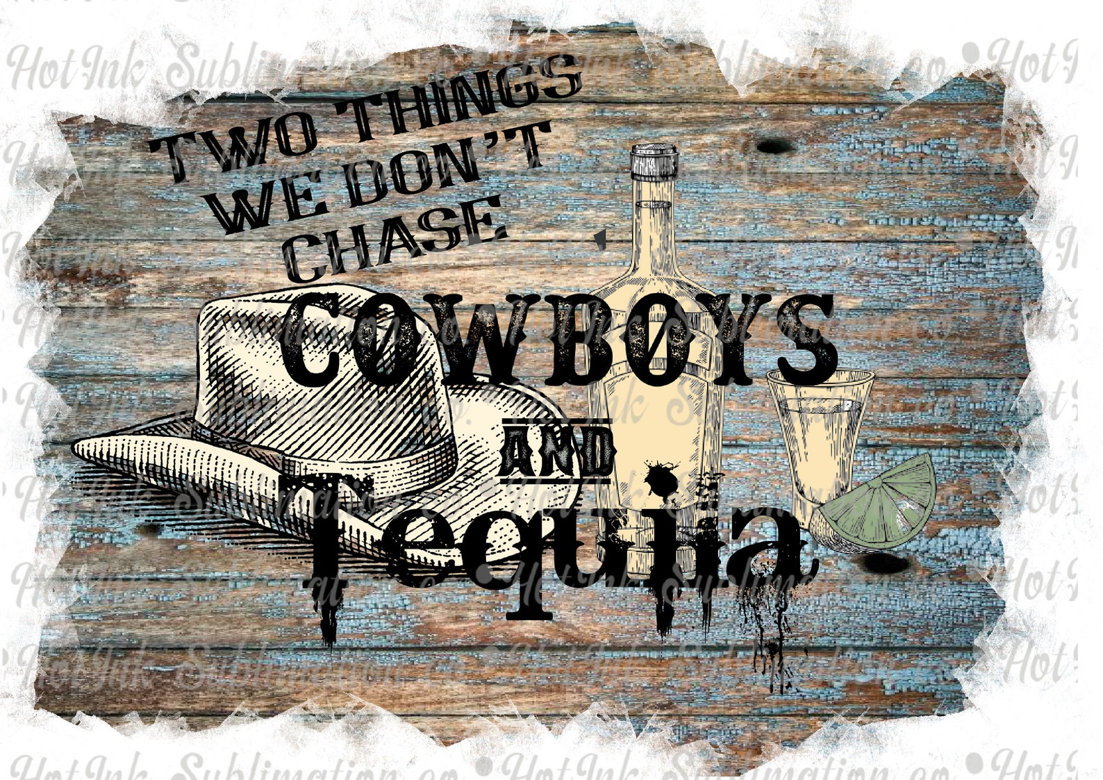 Cowboys an tequila Etsy