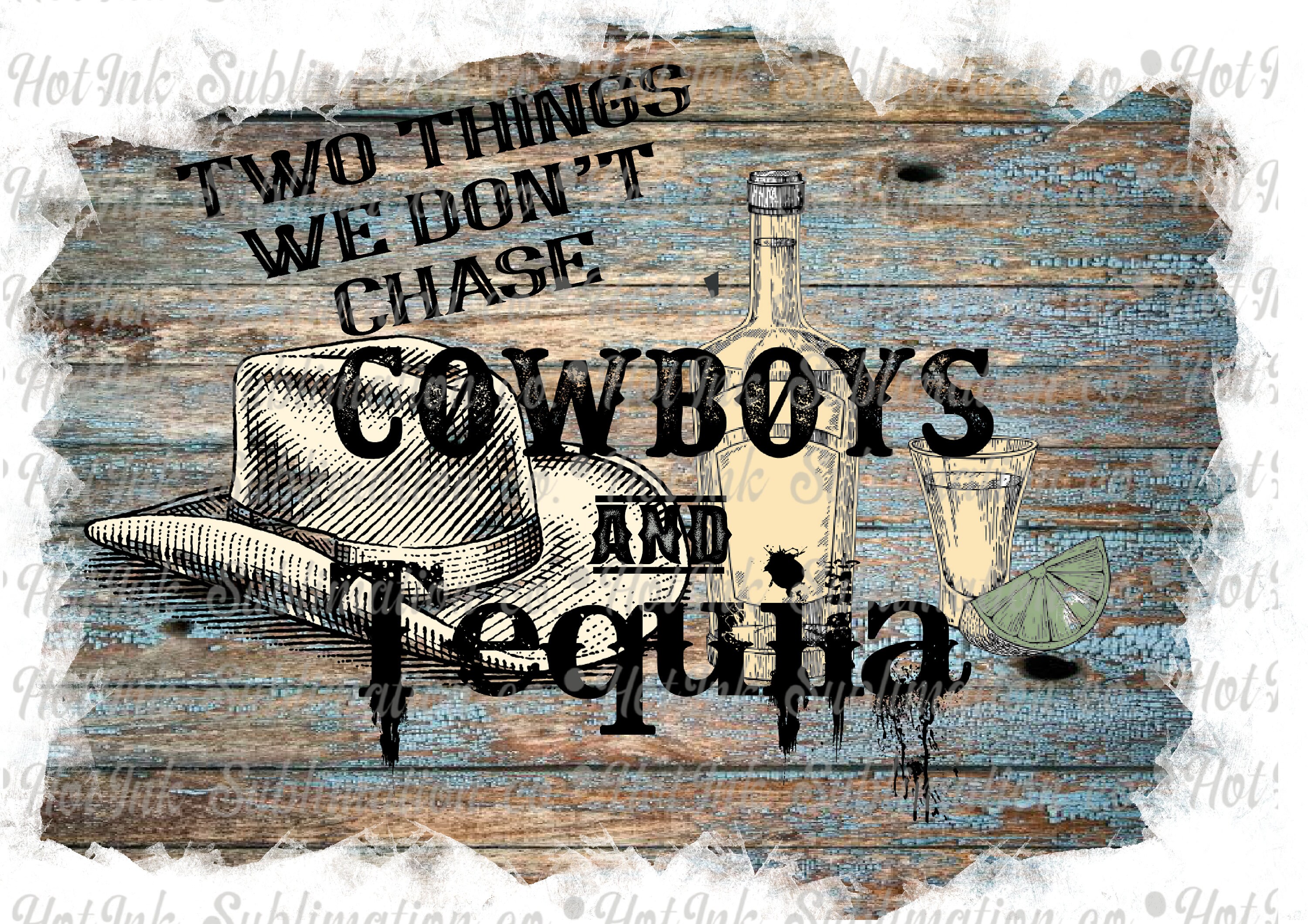Cowboys an tequila Etsy