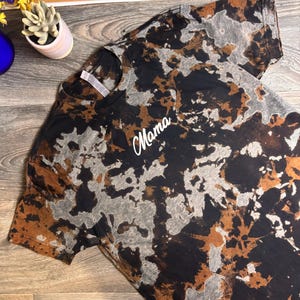 Custom Acid Wash T-Shirt: Distressed Vintage Style, Personalized Tee