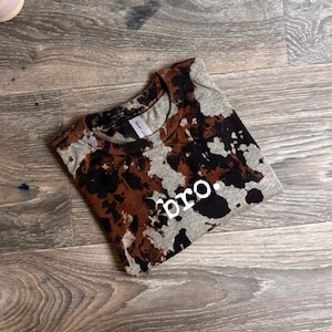 Custom Acid Wash T-Shirt: Distressed Vintage Tie Dye