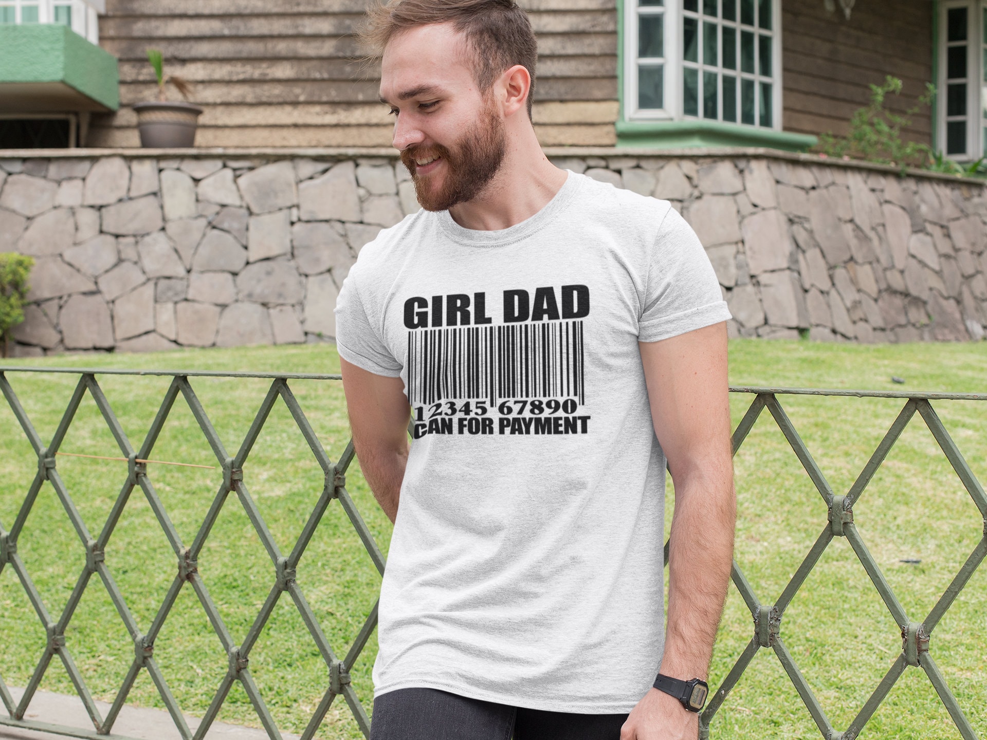 Funny Fathers Day Girl Dad T-shirt 