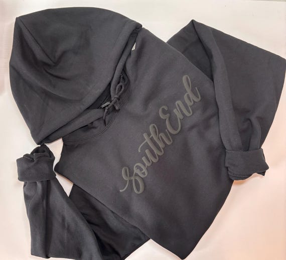 Custom Team Name Puff Print Hoodie, School Spirit Gift