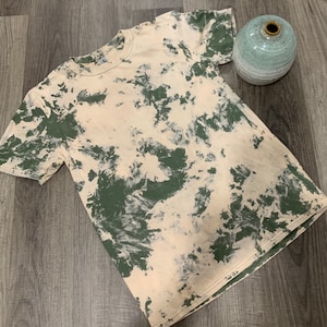 Custom Acid Wash T-Shirt: Distressed Vintage Tie Dye, Customizable
