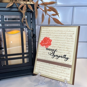 SYMPATHY CARD