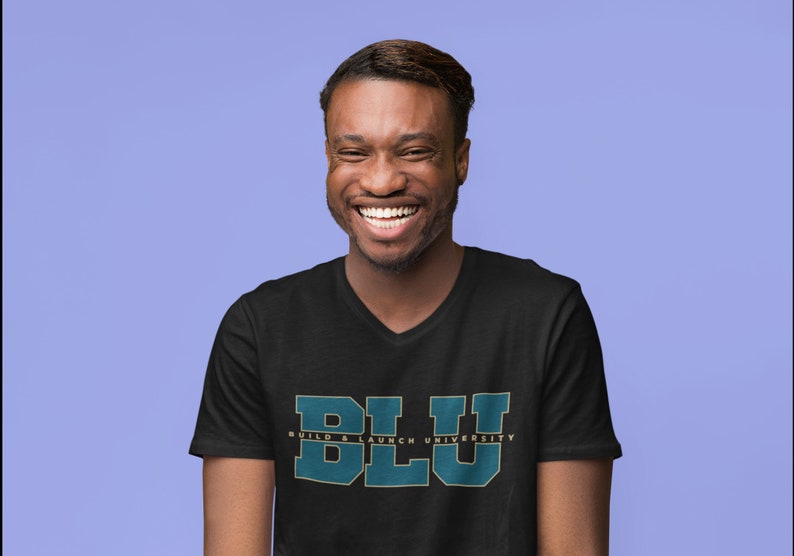 TRU BLU Unisex V-Neck image 2