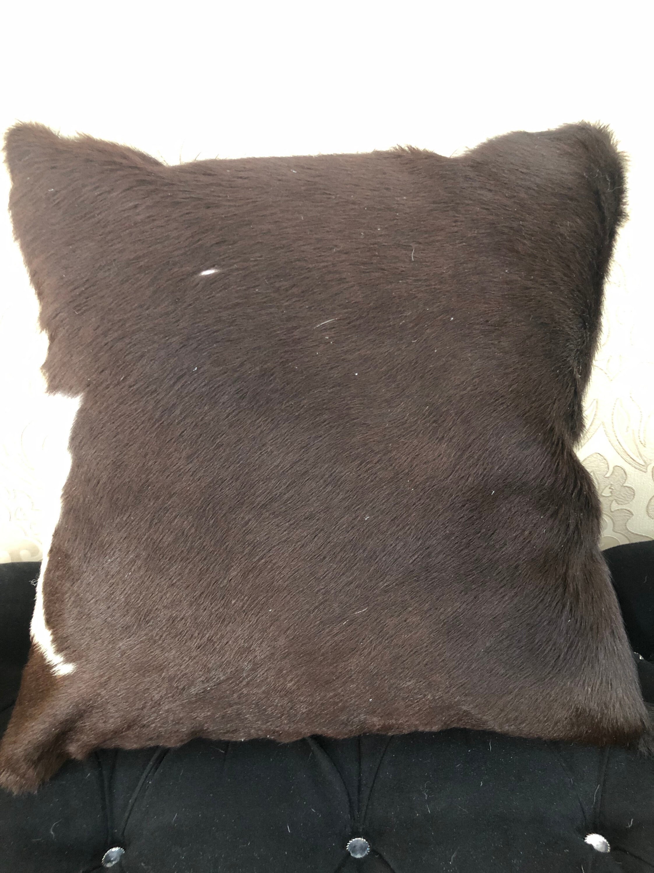 Cowhide Pillow Covers 100 Natural Cowhide Luxurious Hair On Etsy