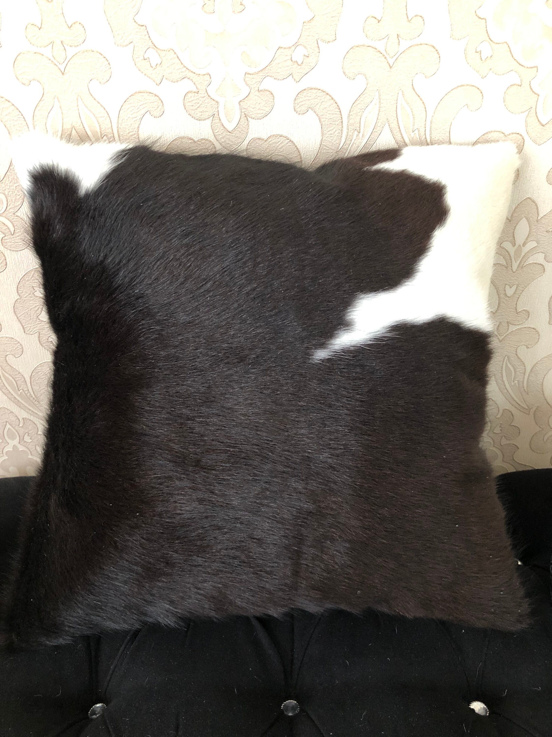 Cowhide Pillow Covers 100 Natural Cowhide Luxurious Hair On Etsy