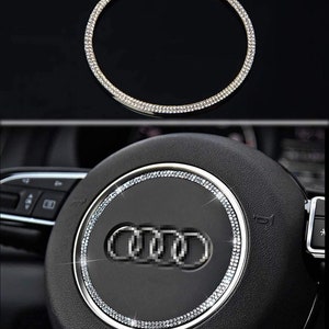 Rhinestone steering wheel Logo Bling Car Crystal Emblem Sticker . Please kindly message me for other steering wheel emblem stickers.