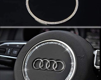 YIDEXIN Steering Wheel Bling Crystal Accessory Interior Sticker Compatible for Toyora Camry YIDEXIN Steering Wheel Bling Crystal Accessory Interior Sticker Compatible for Toyora Camry