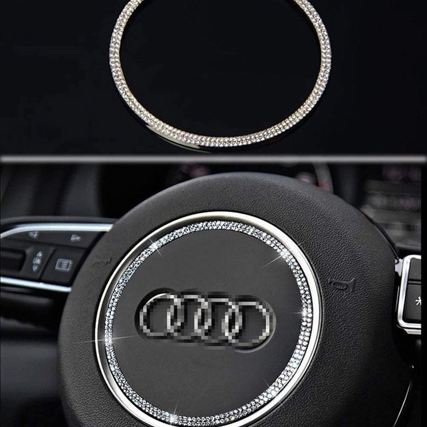 Rhinestone steering wheel Logo Bling Car Crystal Emblem Sticker . Please kindly message me for other steering wheel emblem stickers.