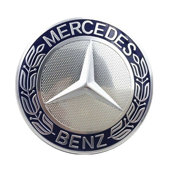 1-2-4 PCS 75mm Mercedes Benz Wheel Center Hub Caps Cover Logo Badge Emblem Decal For Mercedes-Benz