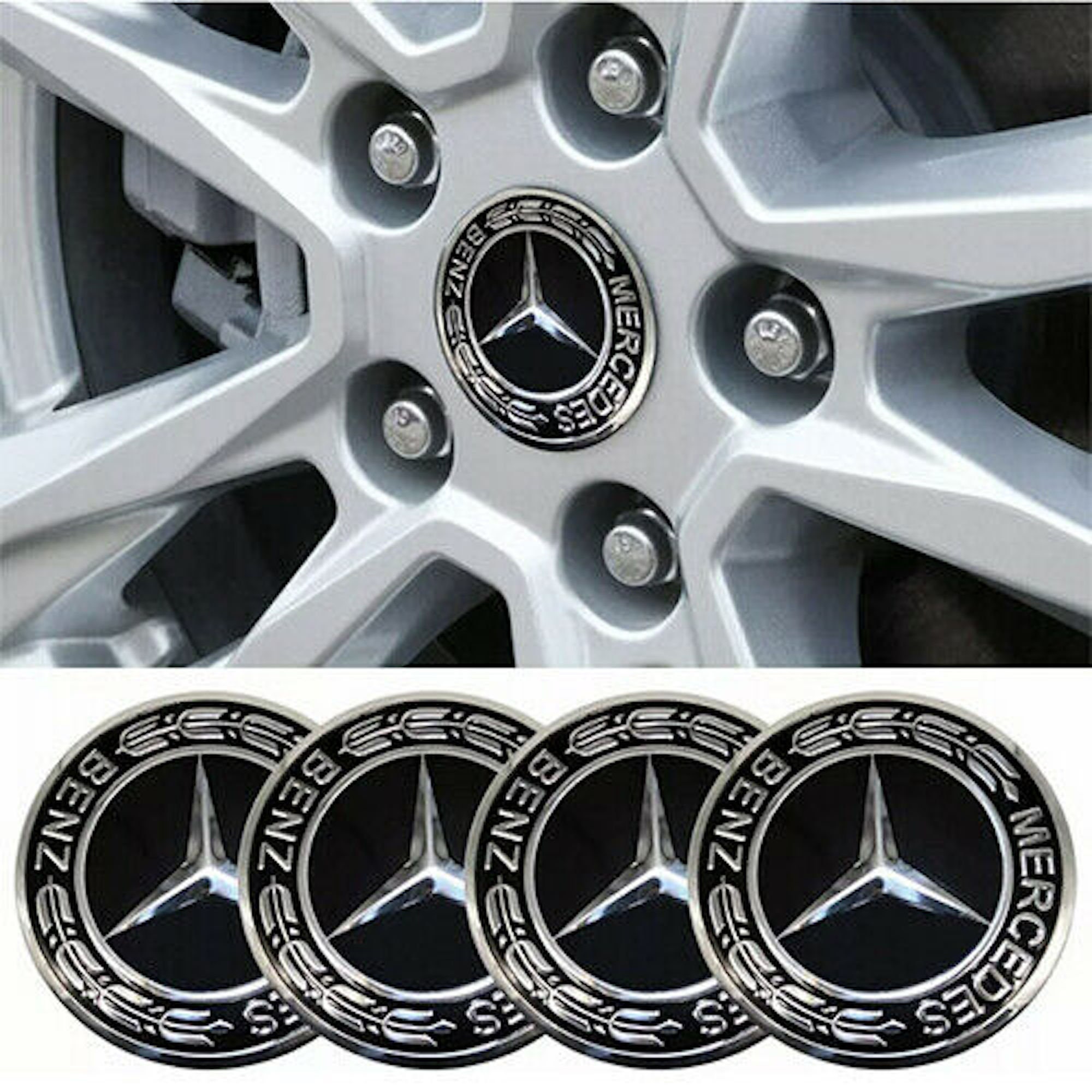 Wheel cap mercedes discount
