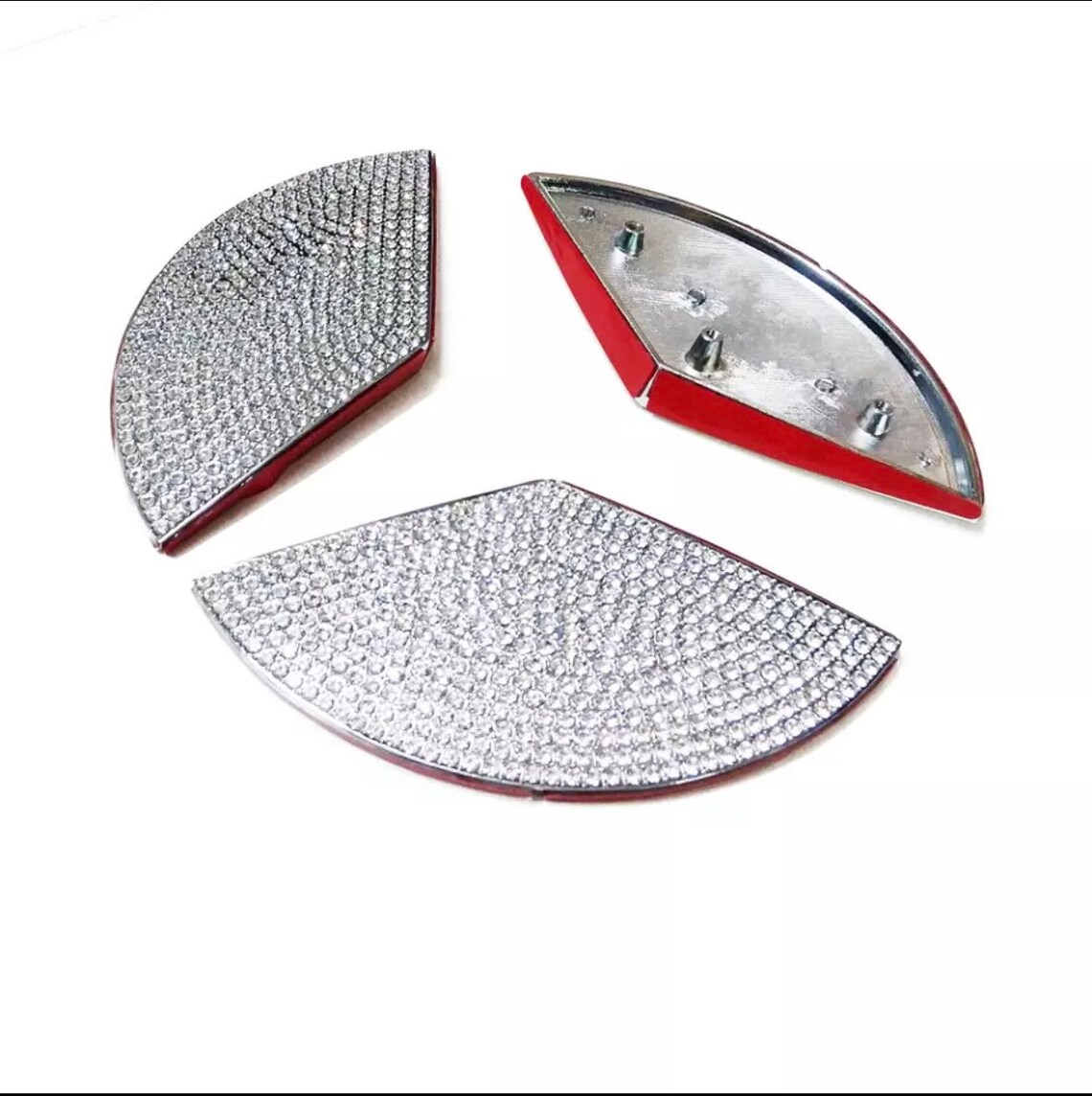 Bling Diamond Front Emblem Logo Decal Decoration for Mercedes Etsy