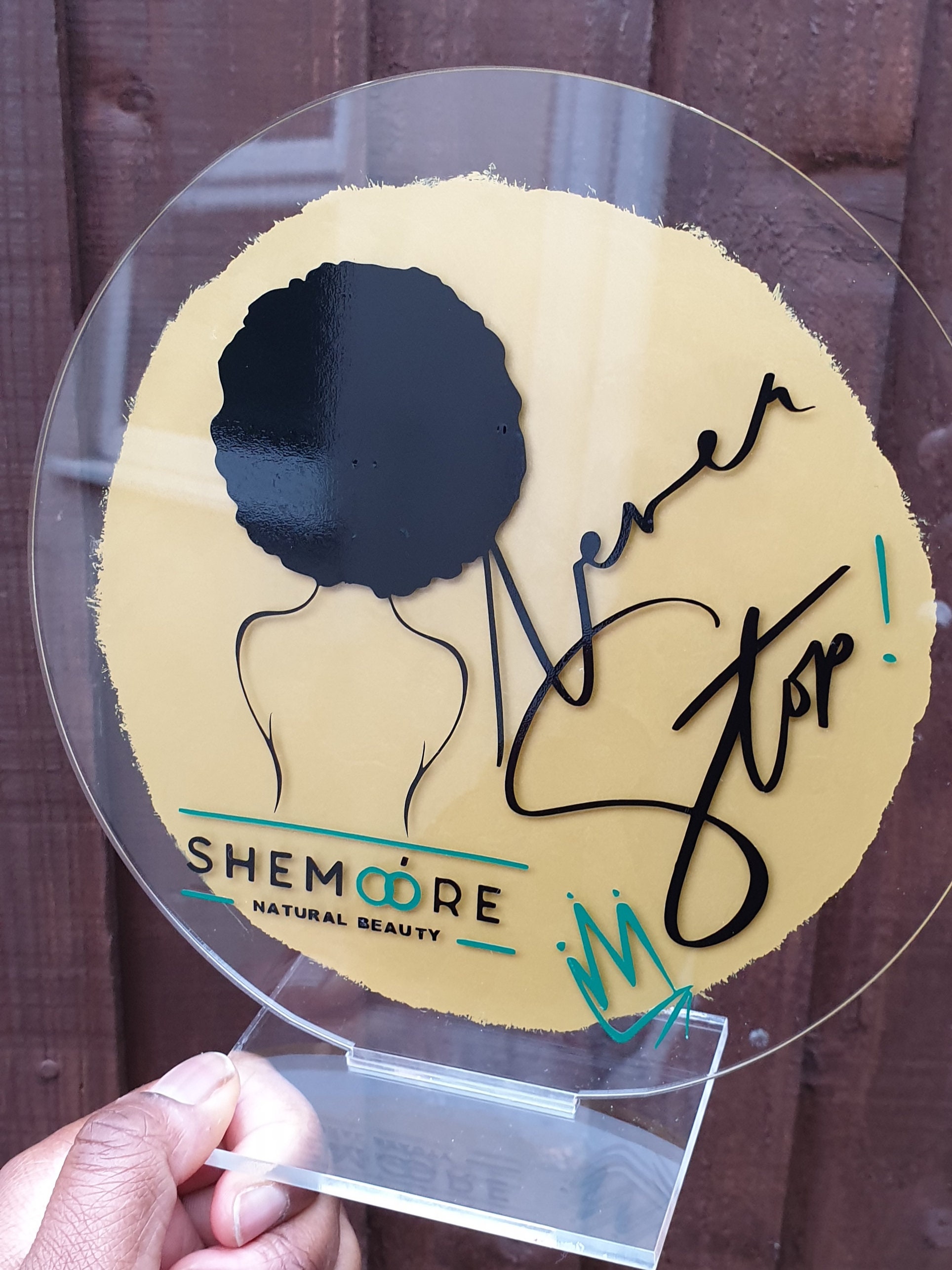 Acrylic Business Logo Sign Etsy UK