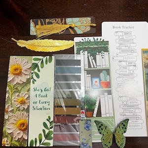 Mystery Bookmark Bundle: Surprise Book Lover Gift Set