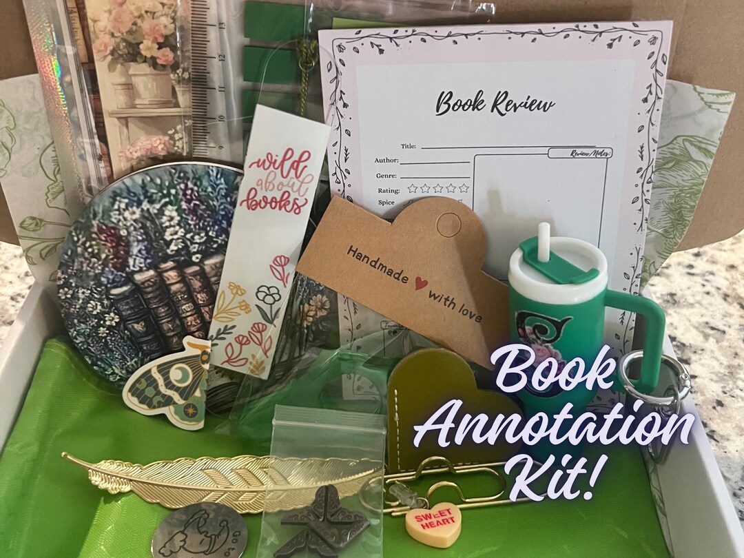 Book Annotation Kit for Readers | Mini or Standard Annotating Set - Etsy