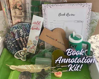 Book Annotation Kit for Readers | Mini or Standard Annotating Set
