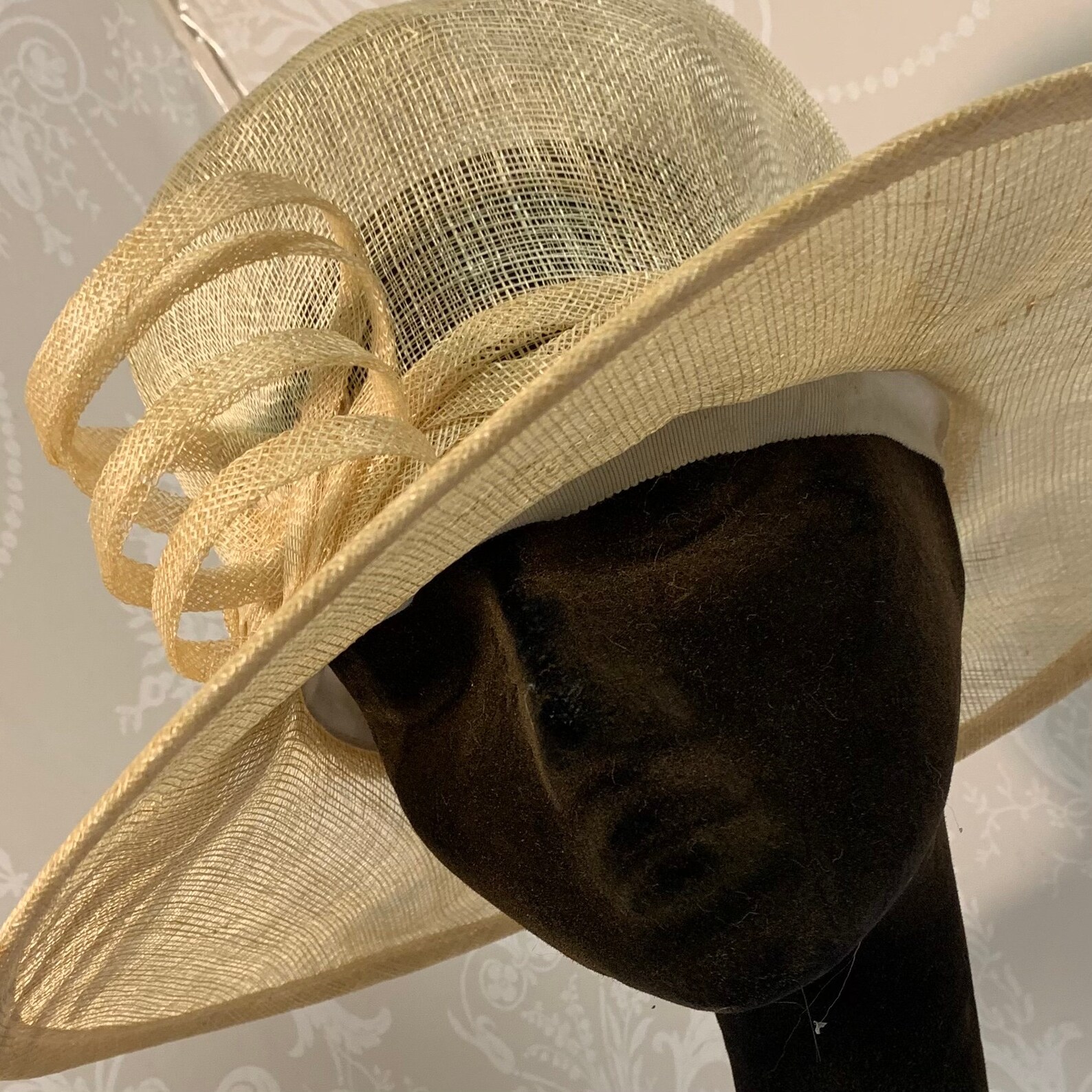 Cream Formal Wedding Hat perfect for any Special occasion Etsy