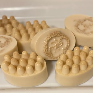 Massage Soap Bars for Men and Women / Massage Loofah Soap Bar / Loofah
