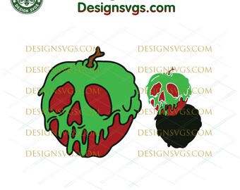 Printable Poison Apple Svg Cricut Silhouette Snow White Svg Home School Svg Teacher Svg Halloween Svg Poisoned Apple Svg Clip Art Art Collectibles Kientructhanhdat Com