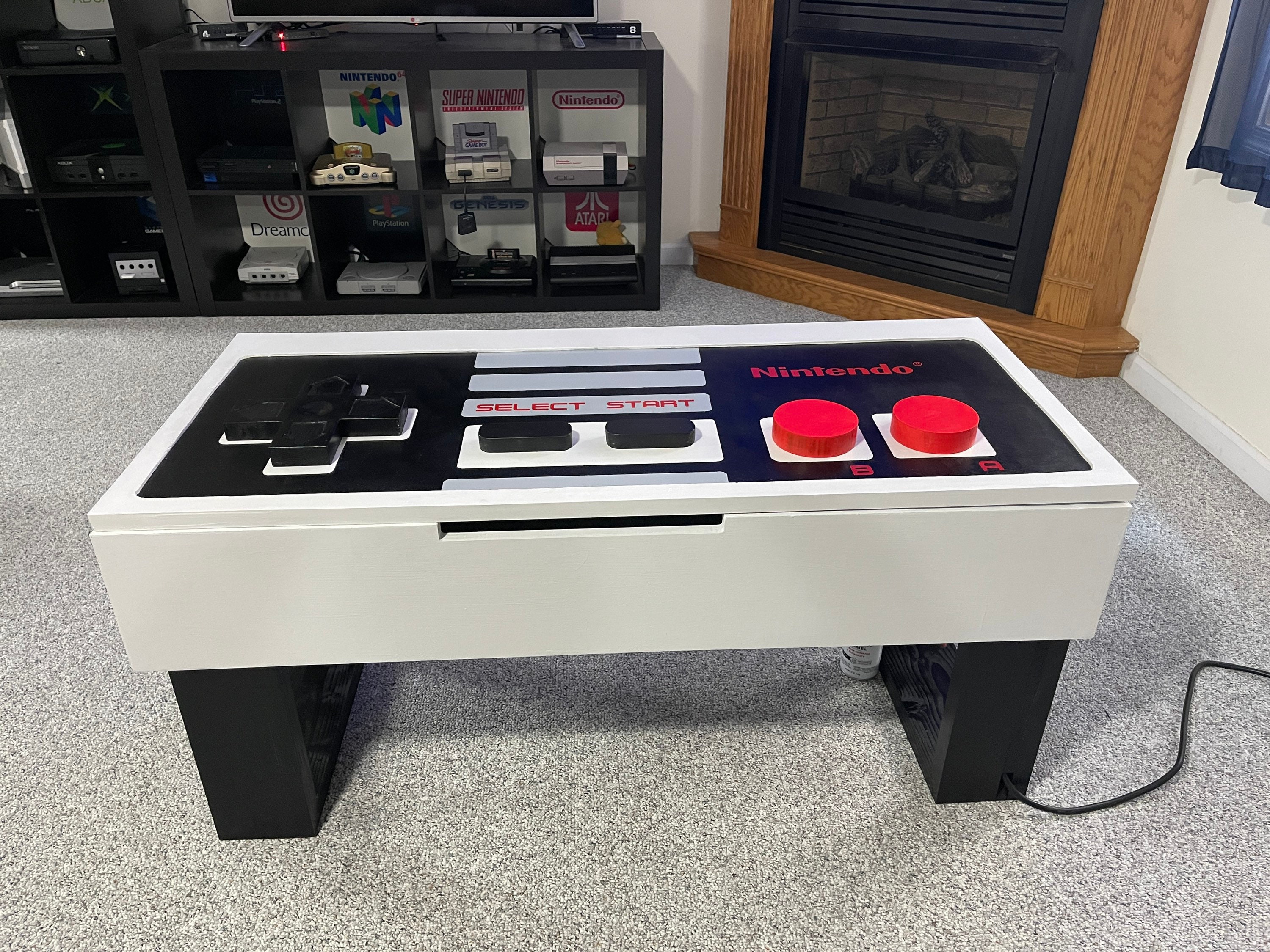 Nintendo NES Controller Coffee Table Chest Etsy