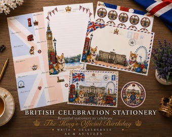 Luxury Stationery Box | Limited Edition Writing Set | Monthly Pen Pal Stationery Club | Writing Paper and Envelopes | A4 or A5