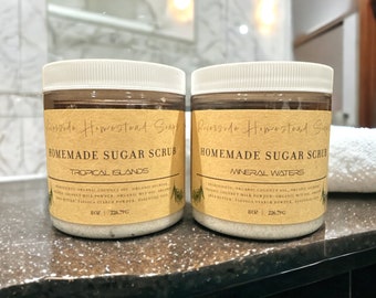 Homemade Sugar Scrub