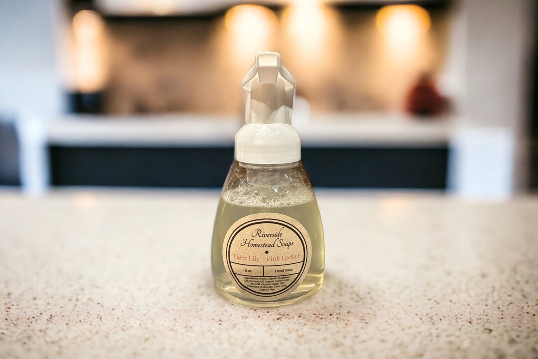 Allnatural Foaming Hand Soap Etsy