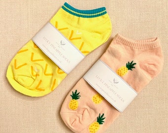 Pair of Lucky Pineapple Socks [IVF/Fertility Treatment]