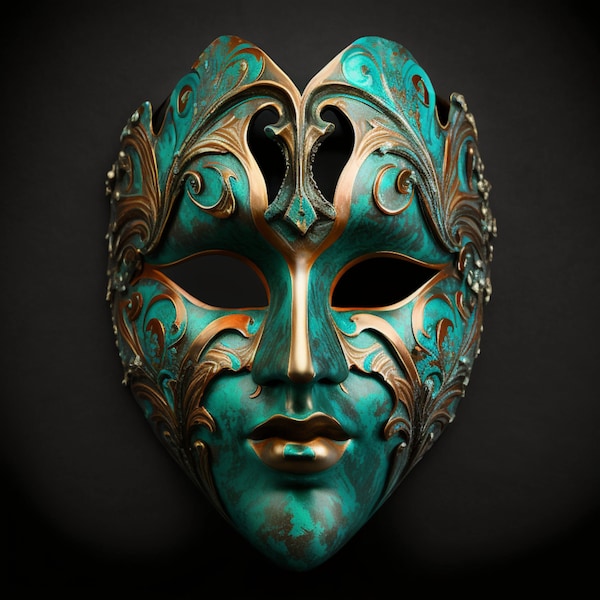 Verdigris Mask