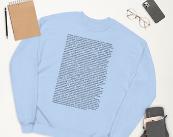 That Once Scene From Little Women (Unisex fleece sweatshirt)