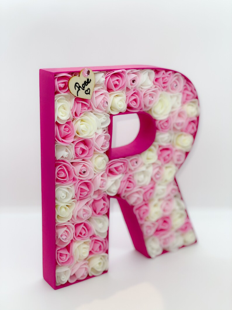 Personalised Wooden Fillable Letters Etsy