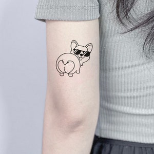 one ear floppy tattoo dogTikTok Search