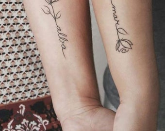 Friendship Tattoo Etsy