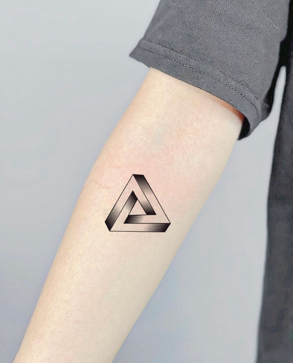 35 Triangle Tattoos On Wrists