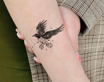 30 Best Unique Raven Tattoo Design Ideas 2023 Updated  Saved Tattoo
