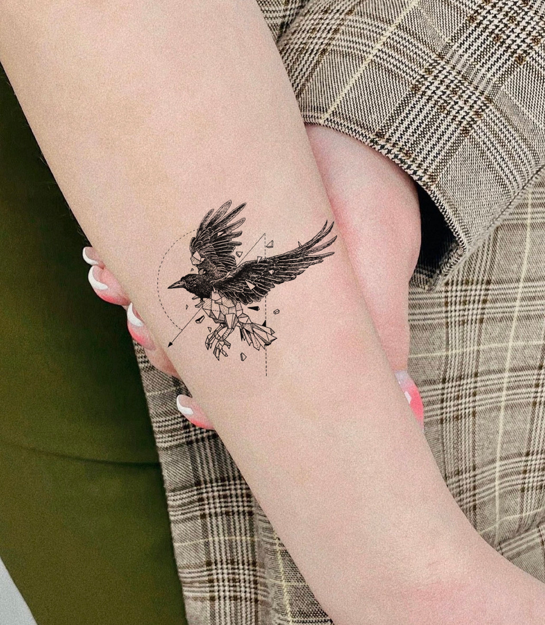 7366 Raven Tattoo Images Stock Photos  Vectors  Shutterstock